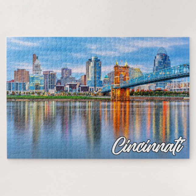Quebra-cabeça Linda Cincinnati, Ohio, Estados Unidos (Horizontal)