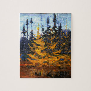 Quebra-cabeça Linda Floresta de outono canadense por Tom Thomson