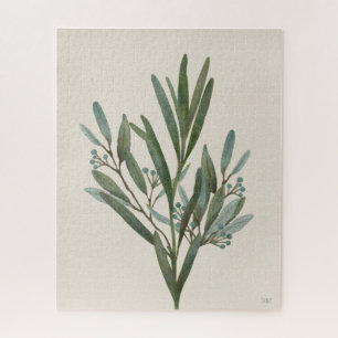 Quebra-cabeça Linda Folhagem Sage Green Plant