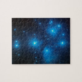 Quebra-cabeça Linda Foto Celestial Azul Água Pleiades