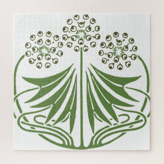 Quebra-cabeça Linda ilustração de vintage.