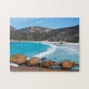 Quebra-cabeça Linda paisagem de praia na Austrália, 252 peças