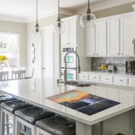 Quebra-cabeça Linda pintura em cascata em cascata em acrílico