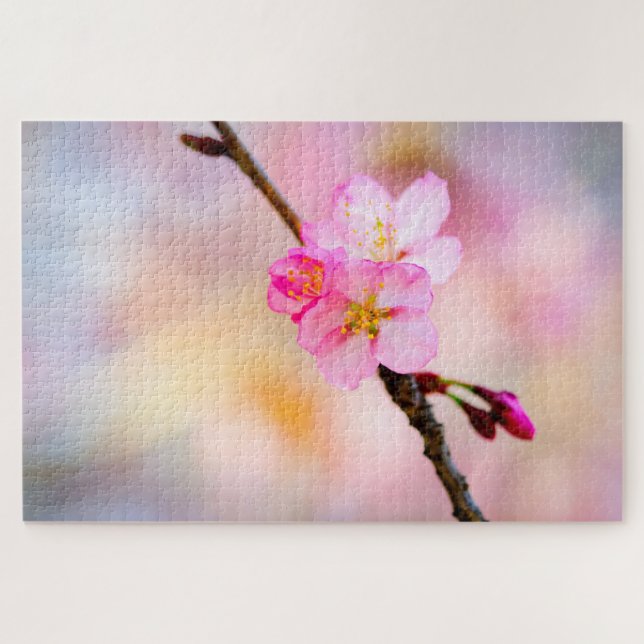 Quebra-cabeça Linda Sakura Cherry Blossoms (Horizontal)