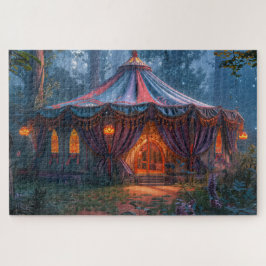 Quebra-cabeça Linda Tenda de Ciganos Ornamentada