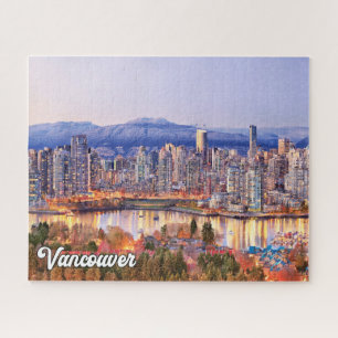 Quebra-cabeça Linda Vancouver, Colúmbia Britânica, Canadá