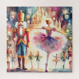 Quebra-cabeça Linda Watercolor Nutcracker