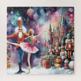 Quebra-cabeça Linda Watercolor Nutcracker