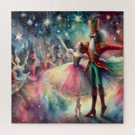 Quebra-cabeça Linda Watercolor Nutcracker