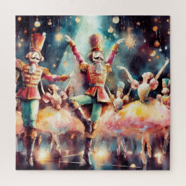 Quebra-cabeça Linda Watercolor Nutcracker