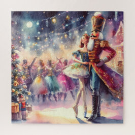 Quebra-cabeça Linda Watercolor Nutcracker