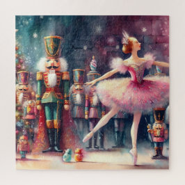 Quebra-cabeça Linda Watercolor Nutcracker