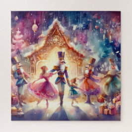 Quebra-cabeça Linda Watercolor Nutcracker