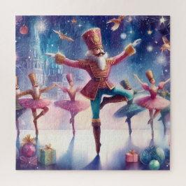 Quebra-cabeça Linda Watercolor Nutcracker