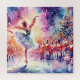 Quebra-cabeça Linda Watercolor Nutcracker