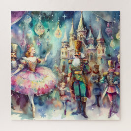 Quebra-cabeça Linda Watercolor Nutcracker