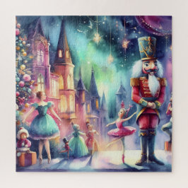 Quebra-cabeça Linda Watercolor Nutcracker