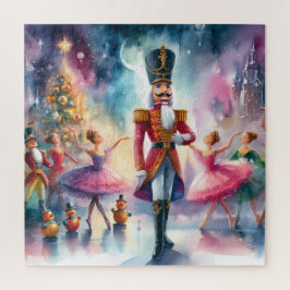Quebra-cabeça Linda Watercolor Nutcracker
