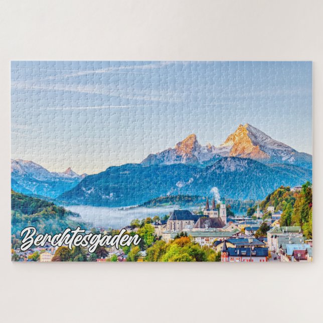 Quebra-cabeça Lindo Berchtesgaden, Alemanha (Horizontal)
