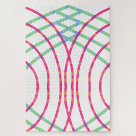 Quebra-cabeça Linha de Cor Abstrata