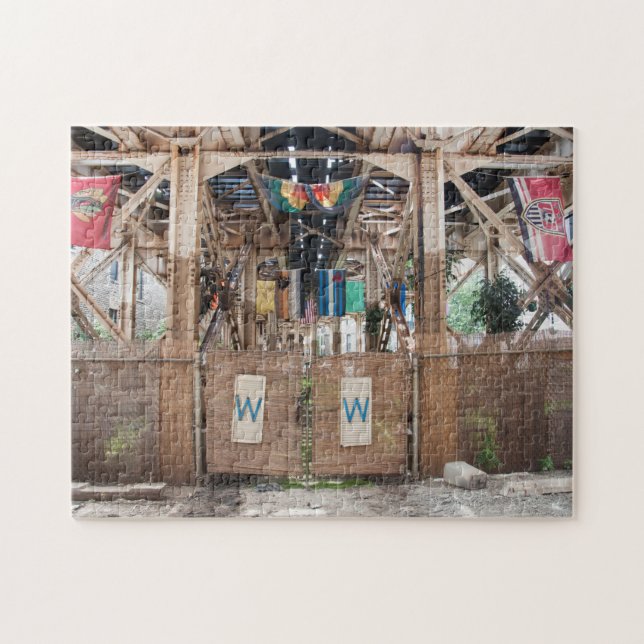 Quebra-cabeça Linha vermelha paraíso (Horizontal)