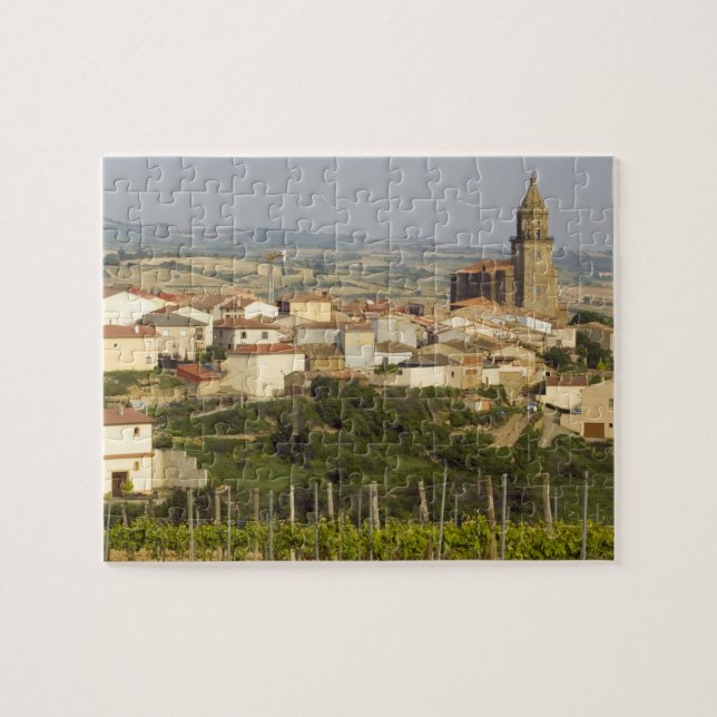 Quebra-cabeça Linhas de videiras em primeiro plano (Horizontal)