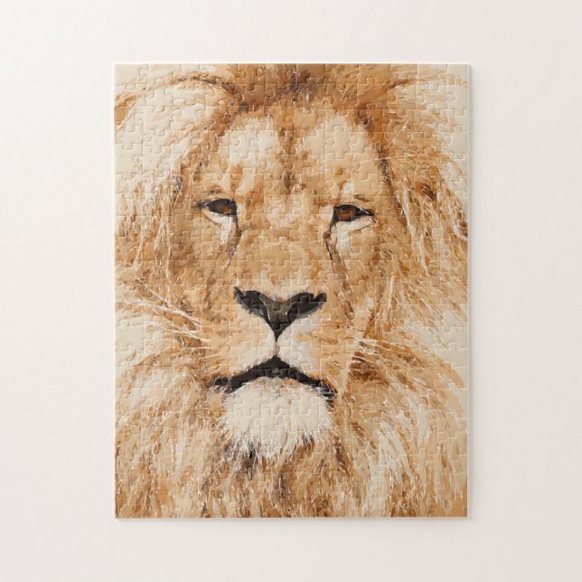QUEBRA-CABEÇA LION PORTRAIT (Vertical)