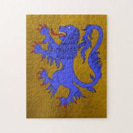 Quebra-cabeça Lion Rampant Azure