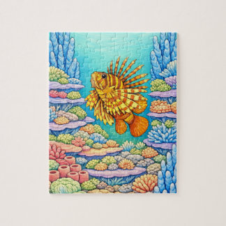 Quebra-cabeça Lionfish Lagoon Adventure Jigsaw Puzzle