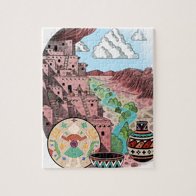 Quebra-cabeça LiquidLibrary 9 (Vertical)