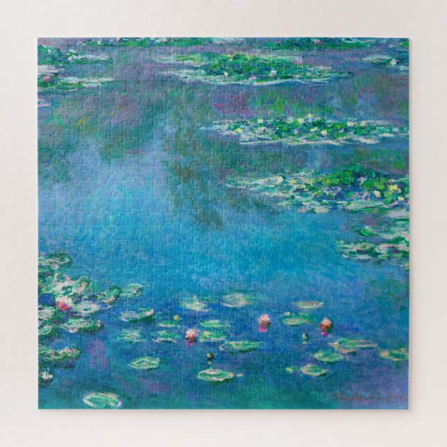 Quebra-cabeça Lírios de Água, Claude Monet Decoupage (Vertical)