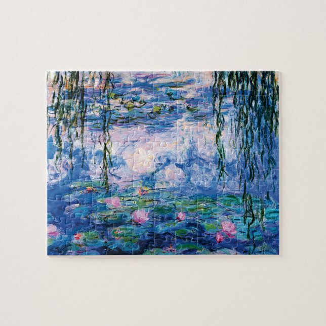 Quebra-cabeça Lírios de água de Monet (Horizontal)