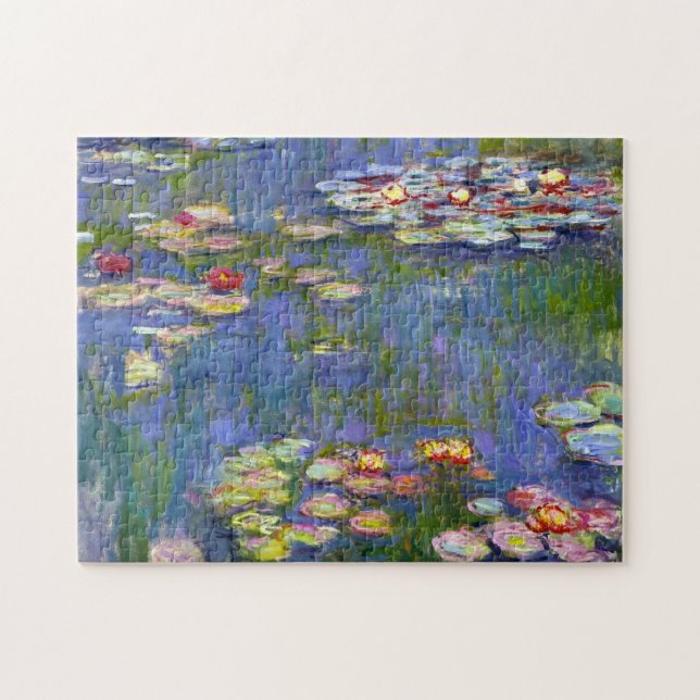 Quebra-cabeça Lírios Monet Water 1916 (Horizontal)