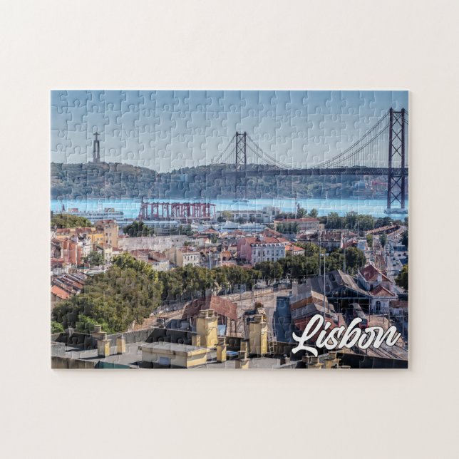 Quebra-cabeça Lisboa, Portugal (Horizontal)