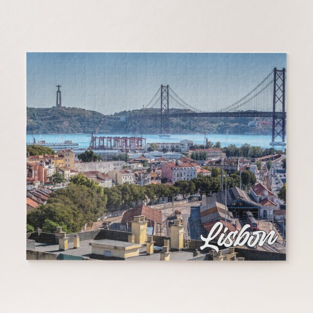 Quebra-cabeça Lisboa, Portugal (Horizontal)