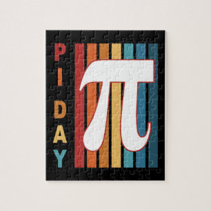 Quebra-cabeça Listras Coloridas 3.14 Dia do Pi