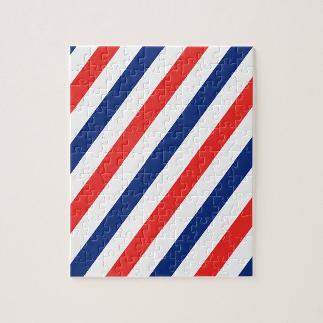 Quebra-cabeça Listras do barbeiro (Vertical)