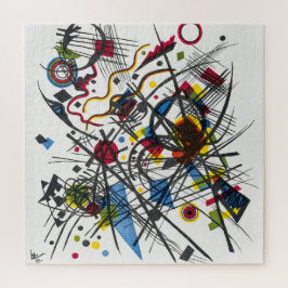 Quebra-cabeça Litografia para Vierte Bauhausmappe por Kandinsky