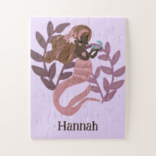 Quebra-cabeça Little Girls Princess Mermaid