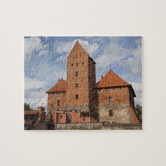 Quebra-cabeça Lituânia, Trakai, Parque Histórico Nacional Trakai (Horizontal)