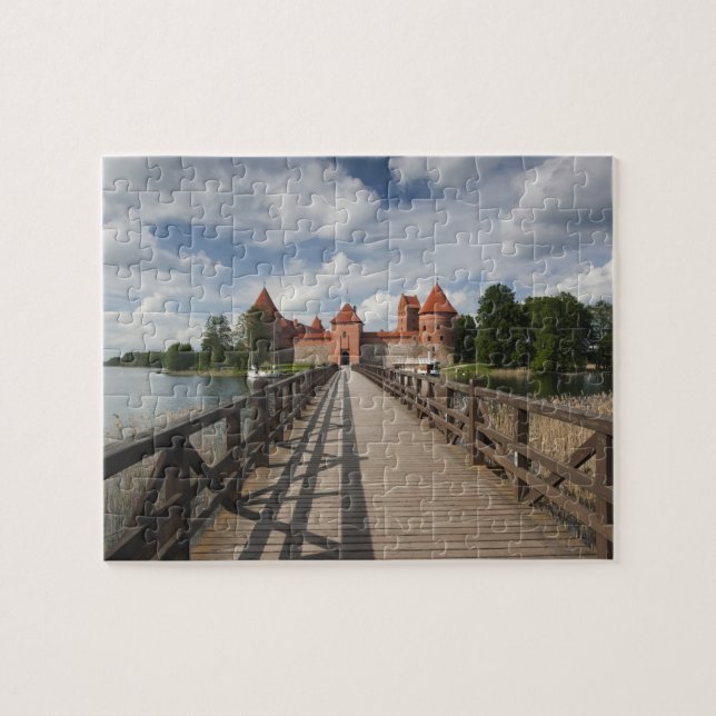 Quebra-cabeça Lituânia, Trakai, Trakai (Horizontal)