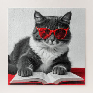Quebra-cabeça Livro de Leitura de Cat