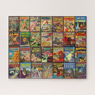 QUEBRA-CABEÇA LIVROS DE QUADRINHOS VINTAGE 1940-50 PUZZLE