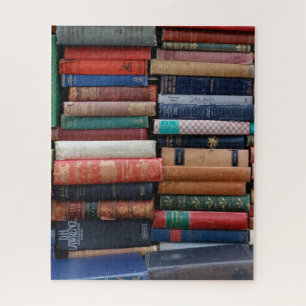Quebra-cabeça Livros Lidos Adoram Livros Antigos