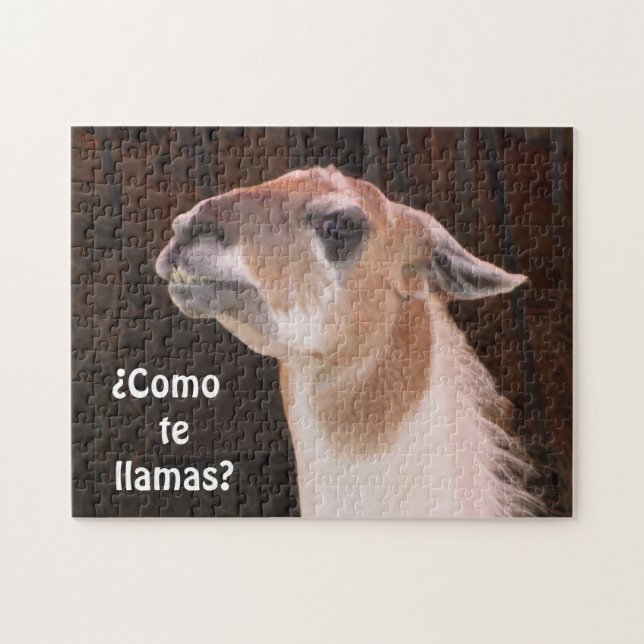 Quebra-cabeça Llama (Horizontal)