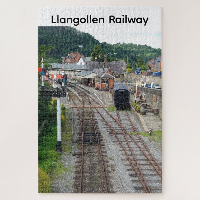 Quebra-cabeça Llangollen Railway Jigsaw Puzzle (Vertical)