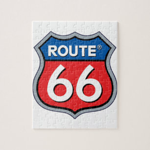 Quebra-cabeça Logotipo da rota 66
