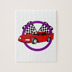 Quebra-cabeça Logotipo do carro de corridas