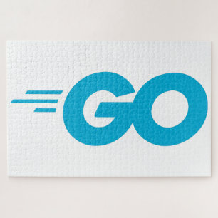 Quebra-cabeça Logotipo Golang (Ir para o idioma de programação)