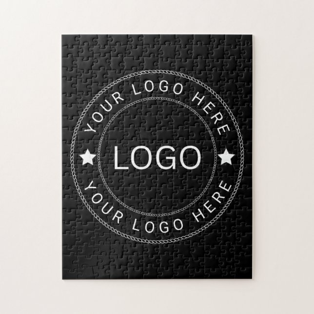 Quebra-cabeça Logotipo Personalizado (Vertical)